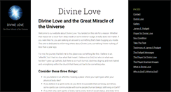 Desktop Screenshot of divine-love.us