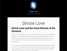 Tablet Screenshot of divine-love.us